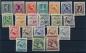 Preview: ANK 447–467 Set 1925/1927 “Numeral Series”