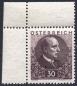Preview: ANK 0512-0517 "Wilhelm Miklas" mint never hinged upper left corner edge pieces