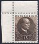 Preview: ANK 0512-0517 "Wilhelm Miklas" mint never hinged upper left corner edge pieces
