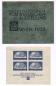 Preview: ANK 555 A "WIPA Block" WITH COVER 1933, 4 pieces of 50 + 50 Gr. violet-blue