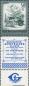 Preview: 3 postage stamps with allong and imprinted "850 years Graz"