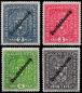 Preview: ANK 0243-0246.1919 German-Austrian crown values