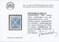 Preview: ANK AUSTRIA, 1858/59 Small blue St. Andrew’s Cross with three plate dots on the left