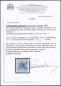 Preview: ANK LV 005 I g LOMBARDY-VENETIA, Definitive Stamp Issue 1850 45 Centesimi light blue, handmade paper, Type I