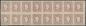 Preview: ANK ND 23 Österreich – Zeitungsstempel-Neudruck – 16er-Einheit mit waagrechtem Wasserzeichen – sehr selten