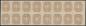 Preview: ANK ND 29 Österreich – Zeitungsstempel-Neudruck – 16er-Einheit mit Wasserzeichen „ZEITUNG“ – sehr selten