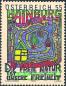 Preview: 4 pieces of Hundertwasser stamps