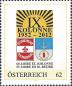 Preview: 2 pers. stamps "IX. Column" and "Railway"