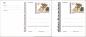 Preview: 2 postcards "100 years of animal welfare"