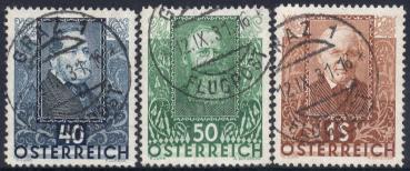 ANK 0524-0529 "Austrian Poets"