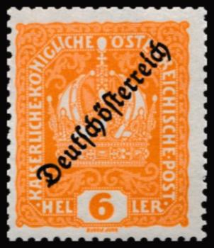 ANK 0228-0242. 1918/19 German Austria Heller values