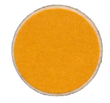 ANK 2750b round stamp "UEFA EURO 2008 - Adidas" with brown-yellow backing foil on the reverse side