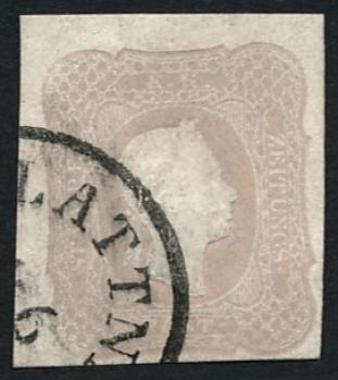 ANK 023 Newspaper Tax Stamp 1.05 Kreuzer 1861