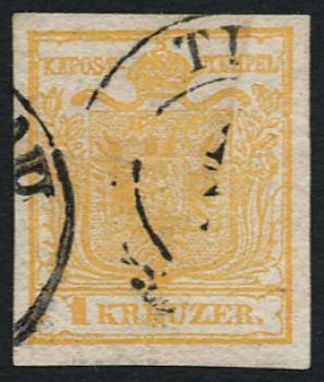 ANK 001 Type I 1 Kreuzer 1850