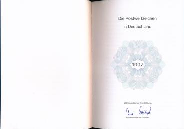 Preview: Die Postwertzeichen in Deutschland 1997