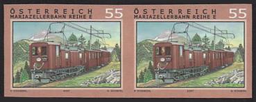 ANK 2690 U 2007 55 Ct. „100 Jahre Mariazeller Bahn“ ungezähnt