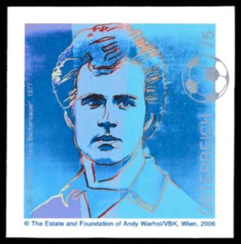 ANK 2613 U. "Franz Beckenbauer" imperforated