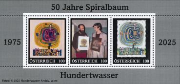 ME 3 – 50th anniversary of the Spiral Tree, 100-cent stamp (2025)