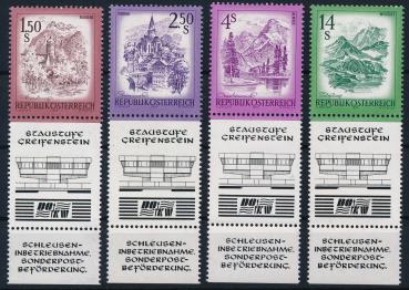 Allongen Staustufe Greifenstein 4 Werte unten