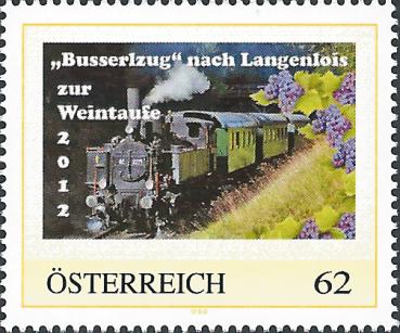2 pers. stamps "Busserlzug" and "Trial stamp blue"