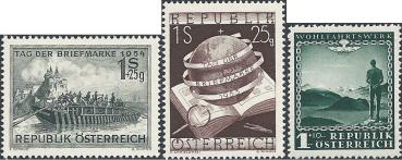 3 special stamps mint never hinged