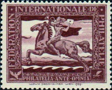 2 pieces of Hesshaimer vignettes 1929 mint never hinged