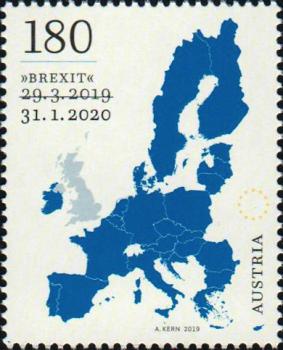 Brexit Einzelmarke postfrisch