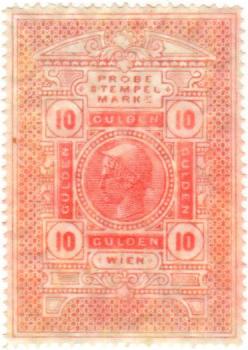 Specimen stamps
