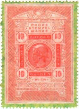 Specimen stamps