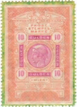 Specimen stamps