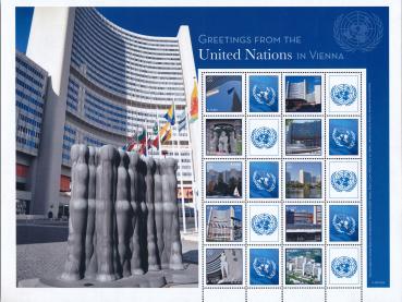 UNO Grußmarkenbogen United Nations 2015