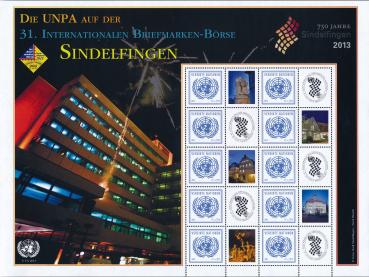 UNO Grußbogenmarken Sindelfingen 2013