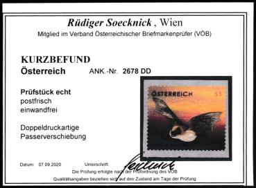 ANK 2678 DD. Double press "Bearded Bat"
