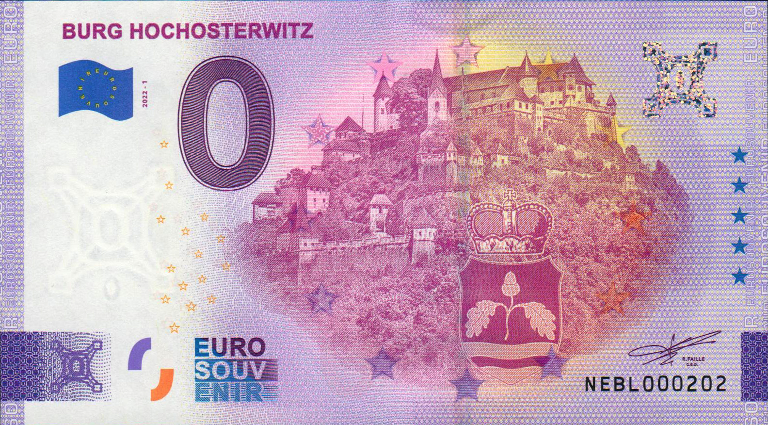 Null Euro ANK - ANK 059 Burg Hochosterwitz