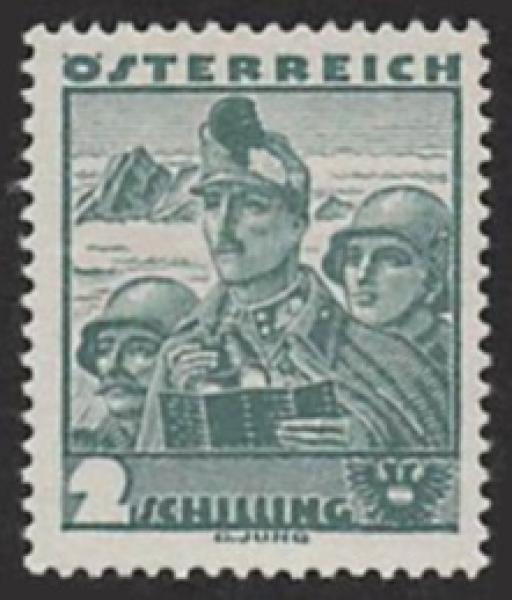 ANK 584 Österreichische Volkstrachten 1934/36 Wert 2 Schilling