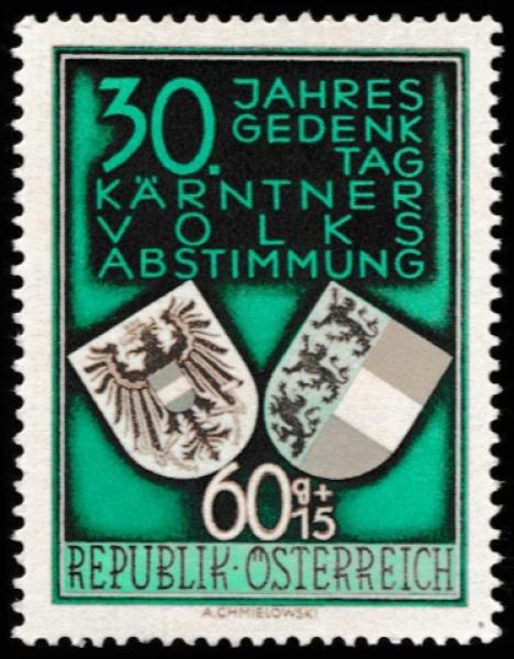 ANK0964-0966. 30 years of the Carinthian referendum