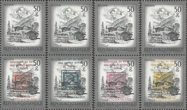 4 pairs 50 gr. with different colored prints