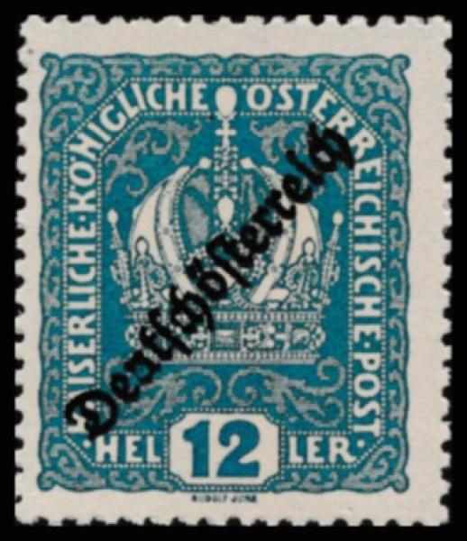 ANK 0228-0242. 1918/19 German Austria Heller values