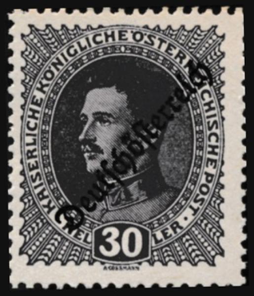 ANK 0228-0242. 1918/19 German Austria Heller values