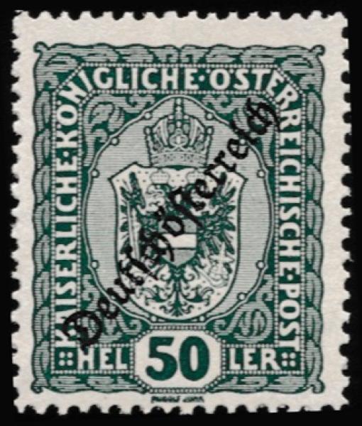 ANK 0228-0242. 1918/19 German Austria Heller values