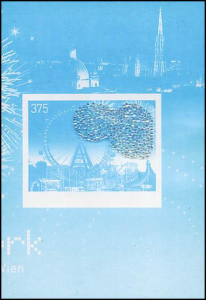 ANK 2637 P 2006 „Feuerwerk“ Kristall-Proben