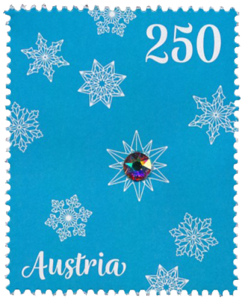 ANK 3394 Österreich 2017 – „Weihnachten 2017 – Weihnachtsornamente“ – mit Swarovski® Kristall – Innovative Briefmarke – postfrisch