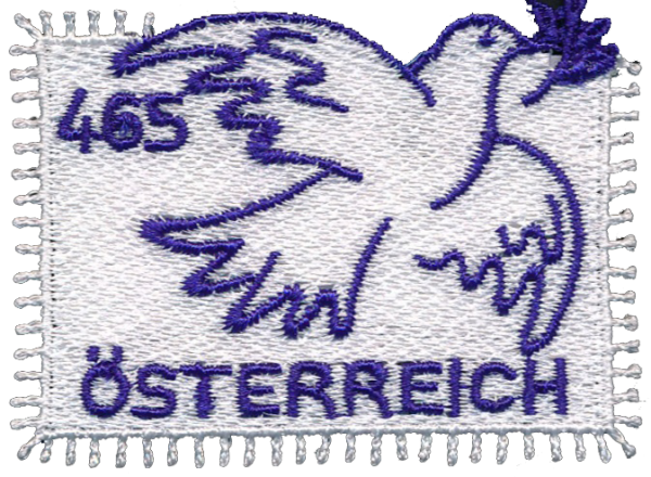 ANK 3900 Österreich 2025 – „Friedenstaube“ – Guipure-Stickerei – Innovative Briefmarke – postfrisch