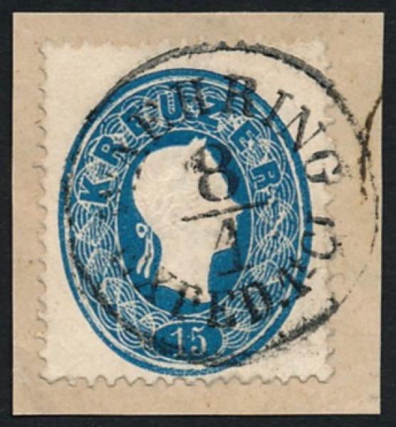 ANK 022 15 Kreuzer 1861