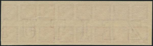 ANK ND 06–09 Österreich – Zeitungsstempel-Neudrucke – 16er-Einheiten mit Wasserzeichen – sehr selten