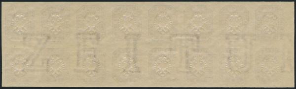 ANK ND 29 Österreich – Zeitungsstempel-Neudruck – 16er-Einheit mit Wasserzeichen „ZEITUNG“ – sehr selten