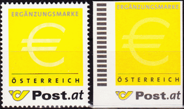 Supplementary stamps