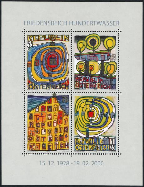 Markenbuch Hundertwasser 2. Ausgabe – Deutsch