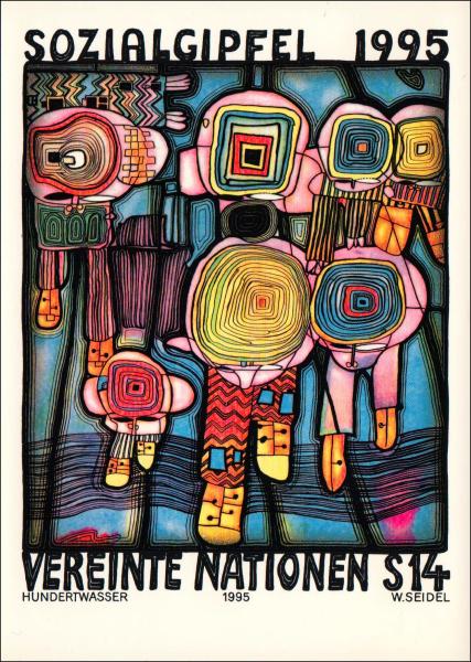 HW postcard UNO 1995 mint