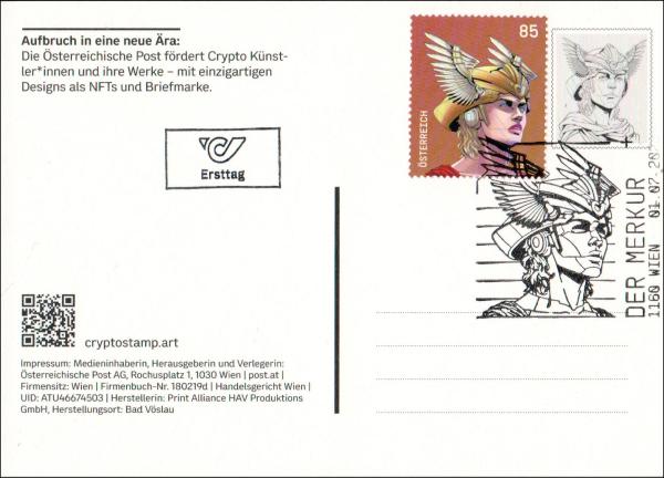 ANK 3671-3674 Set FDC Mercury
